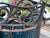 Antique Cast Iron Park Bench Ends With Scrollwork 27.25" Small Garden Bench Side Legs Set of 2 Worn For Sale - Image 6 of 13