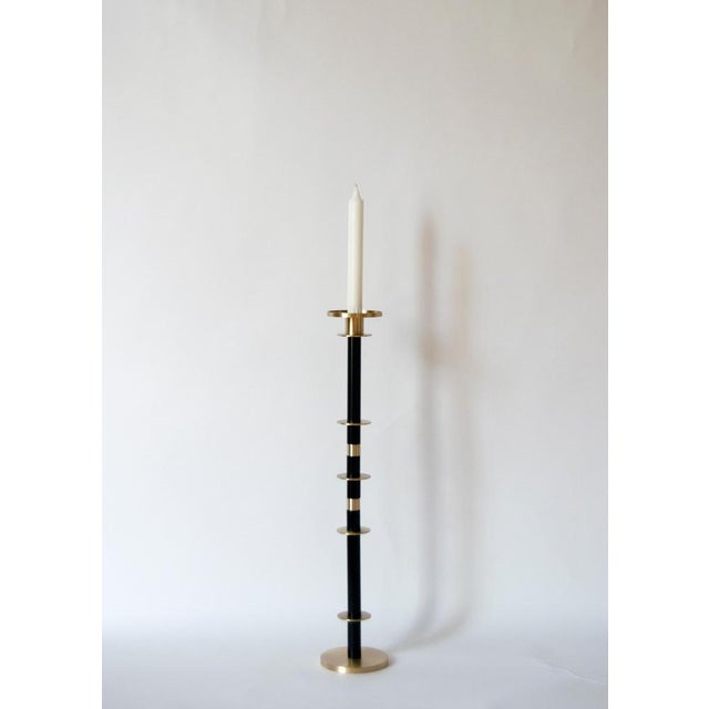Not Yet Made - Made To Order Maïa Candleholders in Brass and Aluminum by Marine Breynaert, Set of 3 For Sale - Image 5 of 11