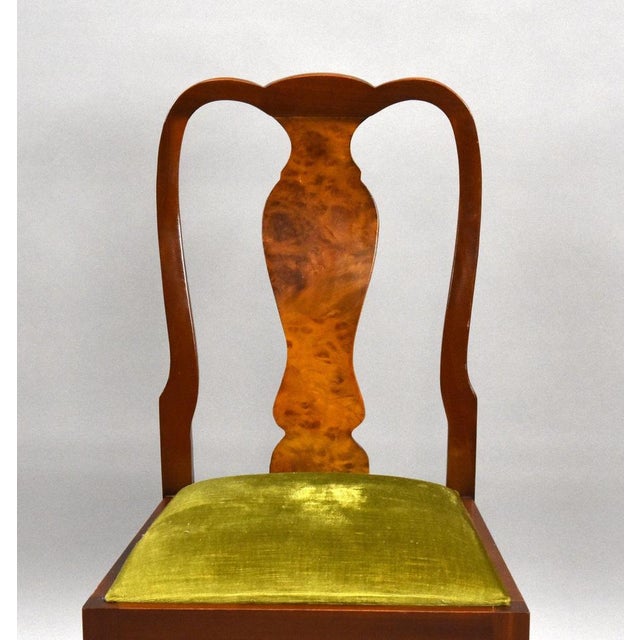 Mid-Century Modern Walnut Dining Suite, 1950, Set of 7 For Sale - Image 16 of 18