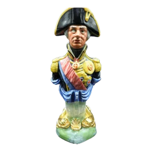 Royal Doulton Adm Horatio Nelson H M S Trafalgar Nautical Ships Figurehead Figurine 1980