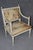Wood Pair 19th C French Louis XVI Parcel Gilt Carved Armchairs With Aubusson Tapestry For Sale - Image 7 of 17