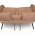 2-Seater Sofa in Hazelnut Bouclé, 1950s For Sale - Image 12 of 15