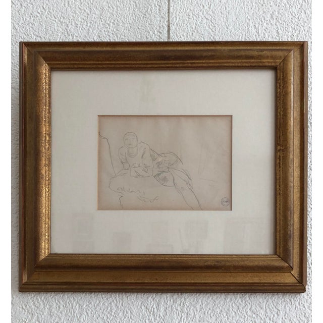 Painter, engraver, illustrator, decorator Impressionism born in 1889. Died in 1954. This piece has an attribution mark, I...