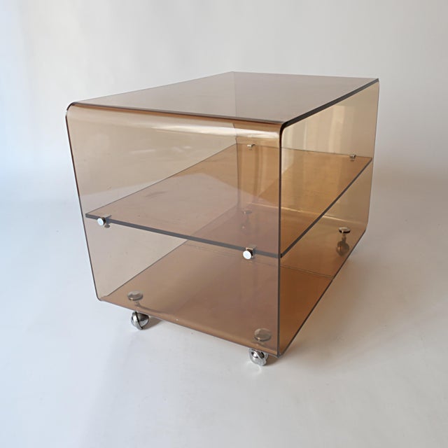Mid-Century Modern Side Table from Michel Dumas, 1970 For Sale - Image 3 of 10