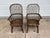 Wood Mid-1800s Antique Oak Windsor Style Arm Chairs- A Pair For Sale - Image 7 of 12