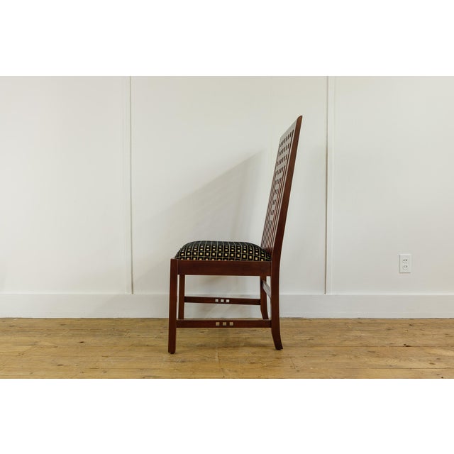 Traditional Set of 4 Stickley Cherry Dining Chairs - Mackintosh Style (Made in America) For Sale - Image 3 of 7