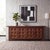 Spanish Solid Wood Brutalist Sideboard, 1960s For Sale - Image 9 of 13