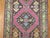 Late 20th Century Vintage Karabagh Runner in Bright Pink & Chartreuse - 3'10" x 12'9" For Sale - Image 5 of 6