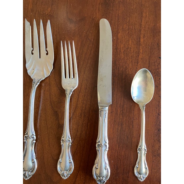 Mid 20th Century International Silver, Sterling Joan of Arc Set . For Sale - Image 10 of 12