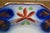 Antique Gaudy Welsh Ironstone Cobalt Blue Floral Creamer Pitcher & Bowl For Sale - Image 6 of 18