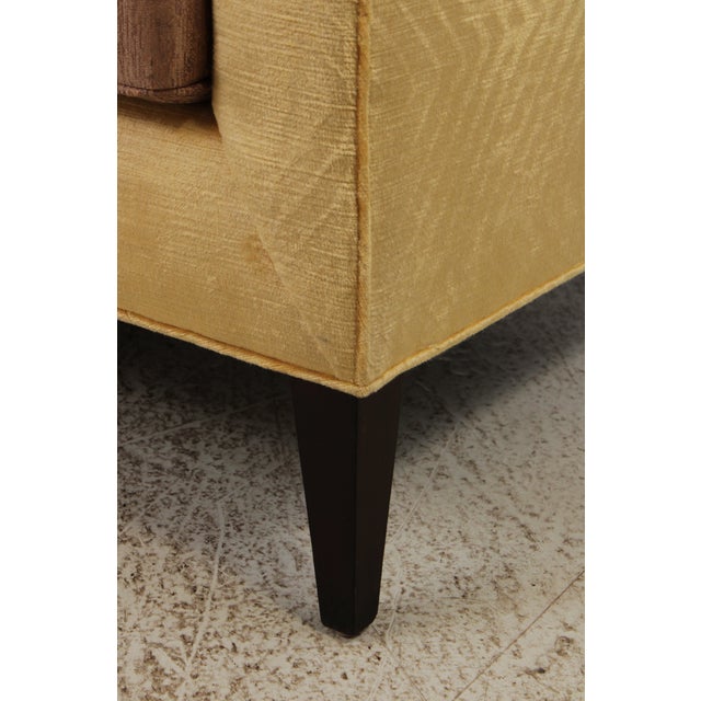 Baker Barbara Barry Velvet Modern Design Sofa For Sale - Image 12 of 15