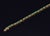 Late 20th Century Certified Natural 4.90Cts vs F Diamond Emerald 18k Solid Gold Tennis Bracelet For Sale - Image 11 of 16