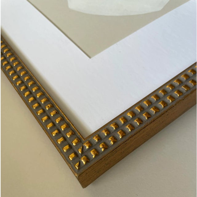 Contemporary 2024 "Il Granello" Abstract Minimalist Painting on Paper by Artist r.k. Red For Sale - Image 3 of 3