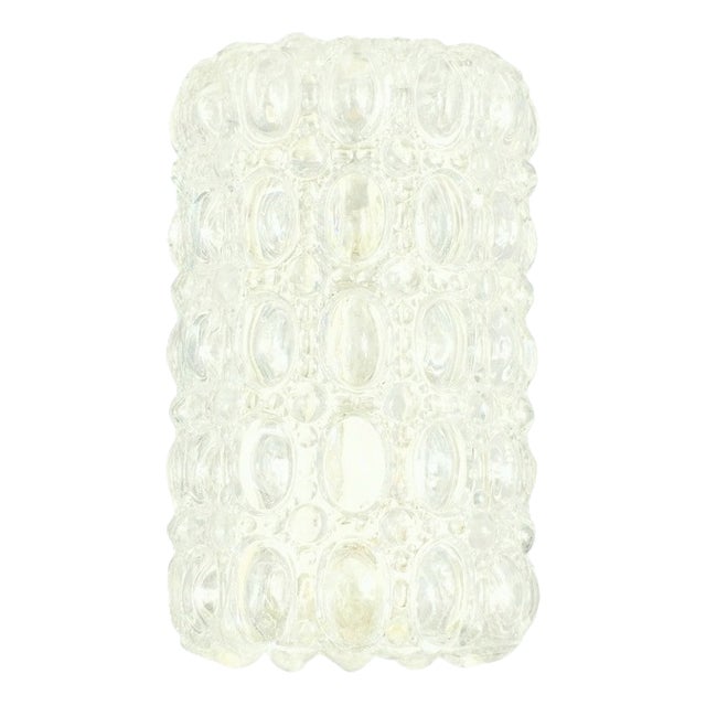 Mid-Century Bubble Glass Wall Light by Helena Tynell for Limburg, Germany, 1970s For Sale