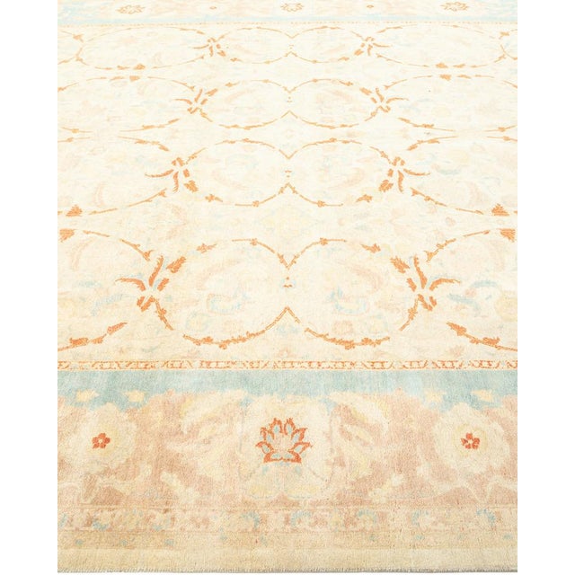 Mogul Collection Hand-Knotted Area Rug - Ivory 8' 3" x 10' 9" For Sale - Image 4 of 9