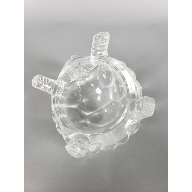 1970s Glass Turtle Figurine. Mid-Century For Sale - Image 5 of 6