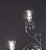 Fenice Crystal 3 Lights Wall Sconce in Polished Chrome and Glass by Aggiolight For Sale - Image 4 of 9
