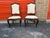 Pair of 19th Century Louis XV Style Walnut Side Chairs Well carved, sturdy Upholstery is old and stained and you can...