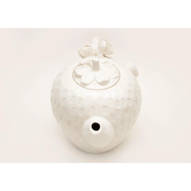 Ceramic Handmade Chinese Porcelain Teapot For Sale - Image 7 of 11