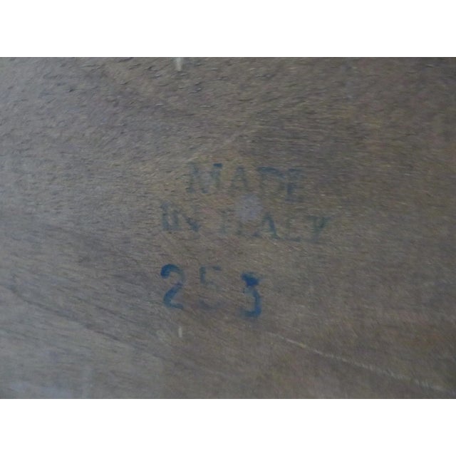 Traditional Mid 20th Century Italain Burlwood Inlaid Commode For Sale - Image 3 of 8