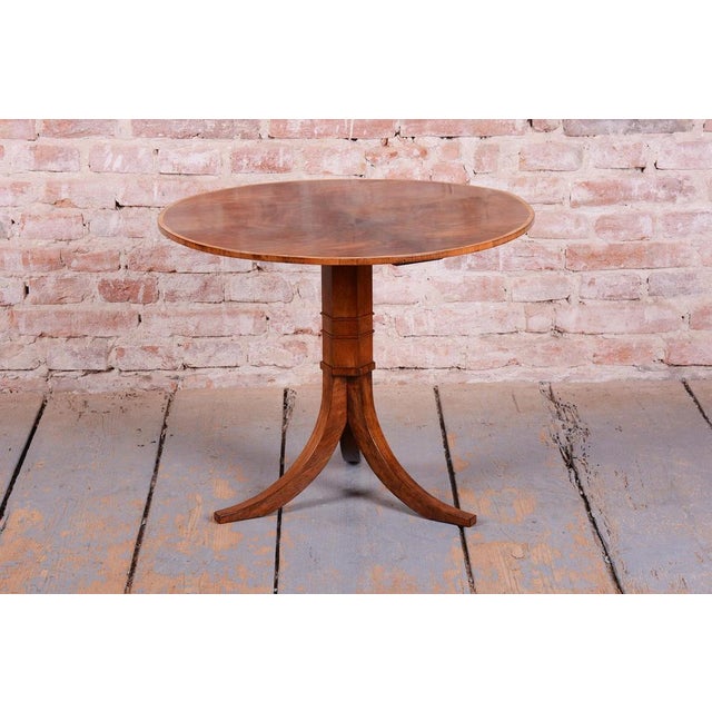 Biedermeier Coffee Table in Walnut, Austria, 1830s For Sale - Image 3 of 14