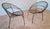 Pair of Mid-Century Modern Wrought Iron Hoop Lounge Chairs, C. 1950s–1960s For Sale - Image 10 of 13
