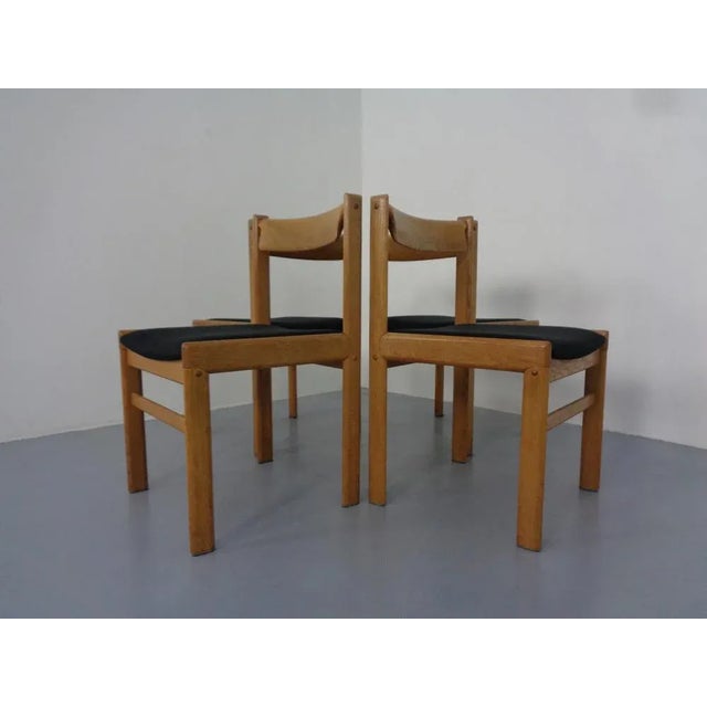 Danish Oak Dining Chairs, Set of 4, 1960s For Sale - Image 10 of 18