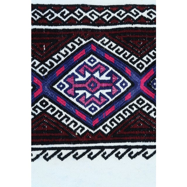 Vintage Turkish Kilim Rug Runner For Sale - Image 9 of 13