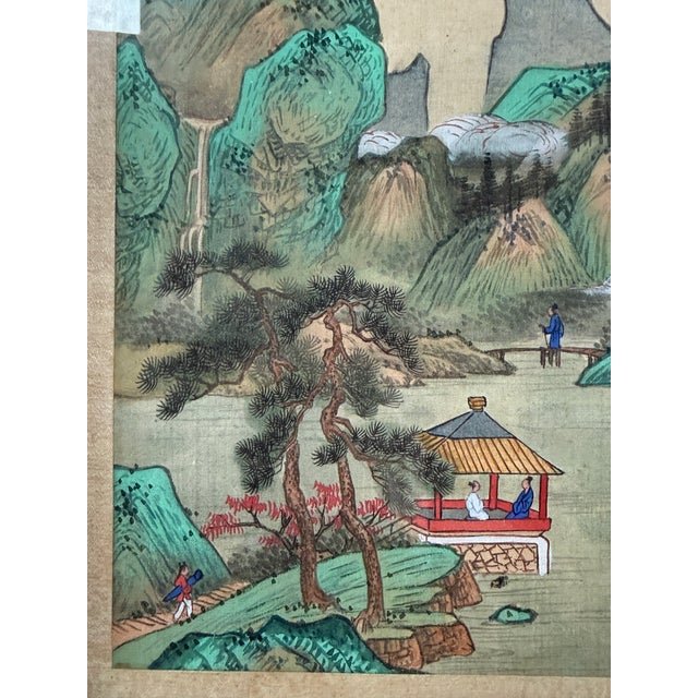 Late Republic of China ROC (1912–1949) to early People's Republic of China (PRC) original painting on silk, circa 1950....