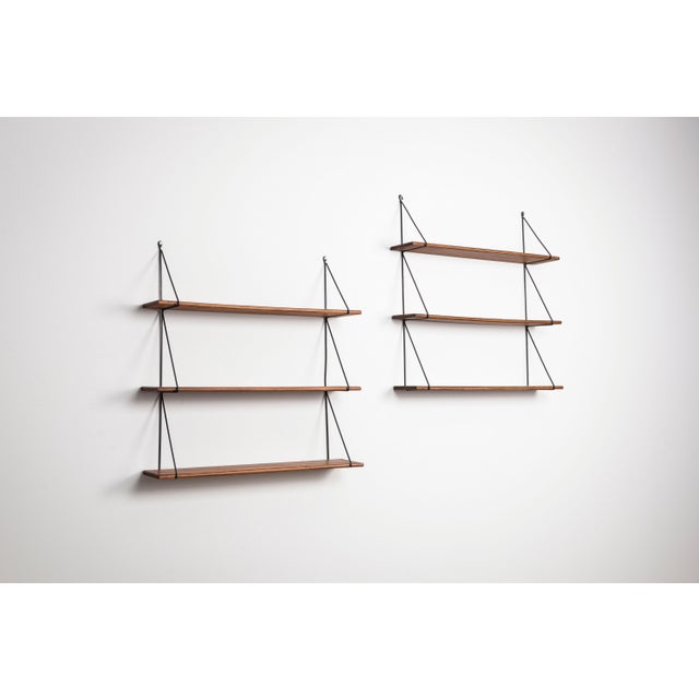 Minimalistic Wooden Shelving Units, 1960s, Set of 2 For Sale - Image 14 of 14