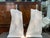Pair Of French Modern Plaster Lamps. Offered is a monumental pair of French organic modern plaster lamps attributed to...