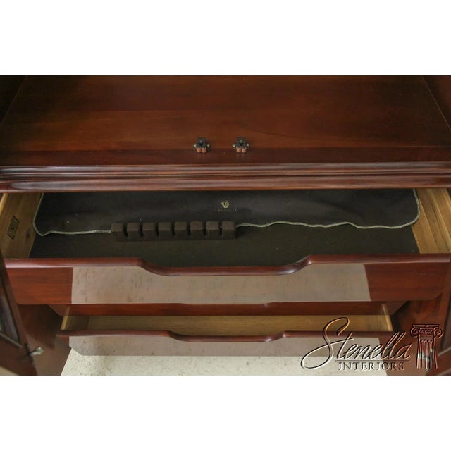 Councill Craftsmen Inlaid Mahogany Breakfront China Cabinet For Sale In Philadelphia - Image 6 of 12