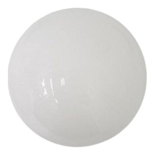 WV339 Ceiling Light in Porcelain and Opaline Glass by Wilhelm Wagenfeld for Lindner Leuchten, 1950s For Sale