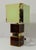 Metal 1970s Brazilian Acrylic, Resin and Brass Custom Table Lamps - a Pair For Sale - Image 7 of 11