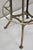 Early 20th Century Industrial Toledo Metal Co Steel & Wood Adjustable Drafting Stool Chair For Sale - Image 11 of 12