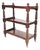 19th-Century English Regency Mahogany Three-Tier Butler’s Trolley Étagère For Sale