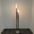 Vintage Floor Lamp with 2 Metal and Glass Stems, 1980s For Sale - Image 4 of 13