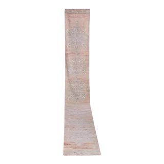 1960s Mid 20th Century Neutral Anatolian Stair Runner For Sale