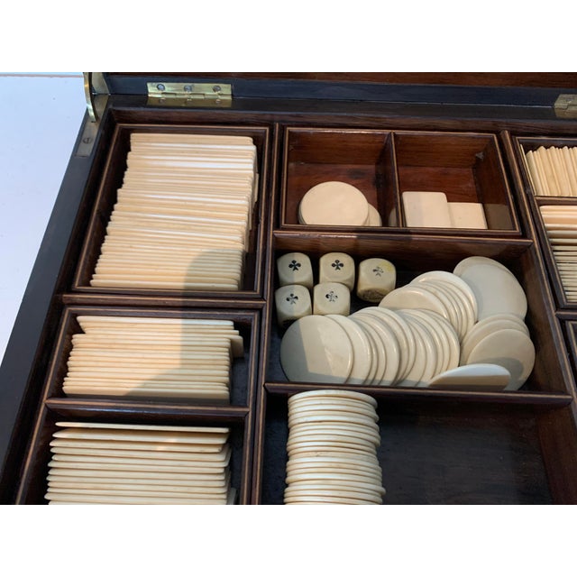 20th Century Napoleon III Thuja Burl Token Box Boulle Marquetry, 1890s For Sale - Image 4 of 11