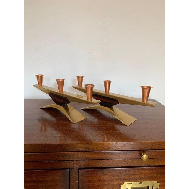 Danish Candlesticks, 1960s, Set of 2 For Sale - Image 10 of 14