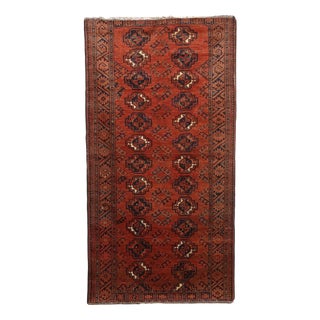 Cotton & Wool Bukhara Rug, Afghanistan For Sale