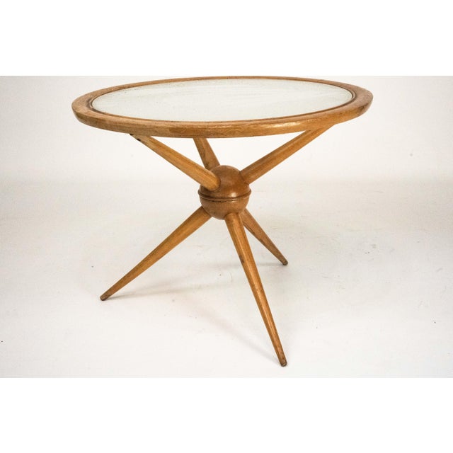 Mid-Century Modern Mid-Century Modern Round Coffee Table by Cesare Lacca, 1950s For Sale - Image 3 of 14