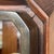 Rectangular Wall Mirror with Wooden and Brass Frame, 1950s For Sale - Image 9 of 10