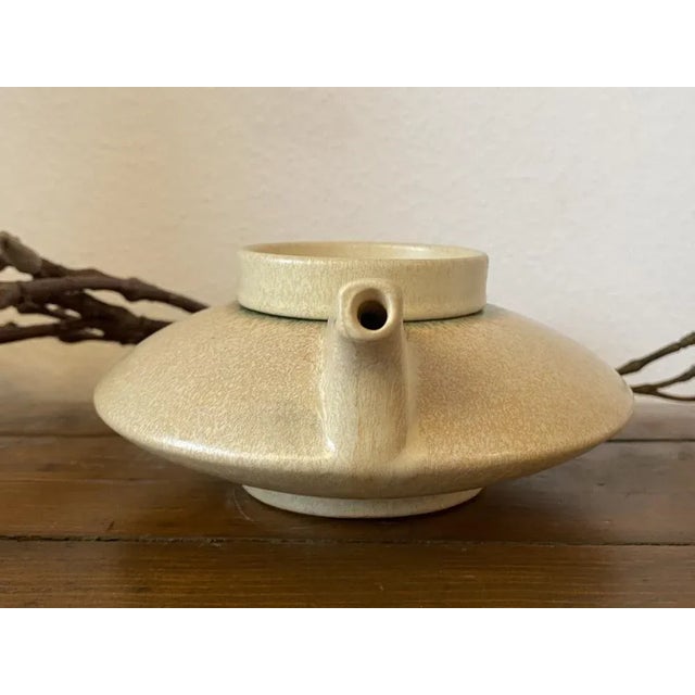 Mid-Century Modern Italian Modernist Stackable Tea Set in Ceramic from SC3, 1970s, Set of 9 For Sale - Image 16 of 18