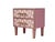 Not Yet Made - Made To Order Italian Nightstands in Pink and White Murano Glass with Brass from Justfurnituress SRL, Set of 2 For Sale - Image 5 of 6