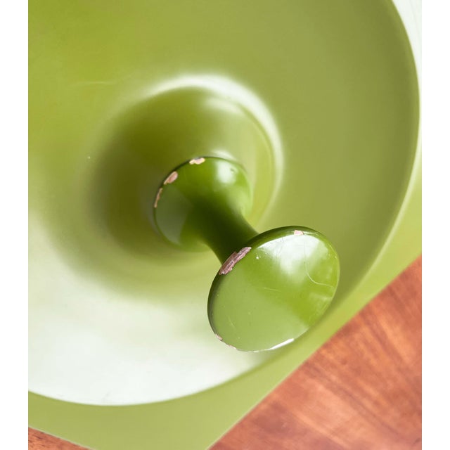 Mid-Century Modern Space Age German Olive Green Quadro Wall Coat Rack by Jürgen Lange for Schönbuch, 1970s For Sale - Image 4 of 16