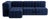 Curt Modular Set - Flexible Small Corner Sofa - Jet - 6098 (Dark Blue) by Ambivalenz, Set of 9 For Sale
