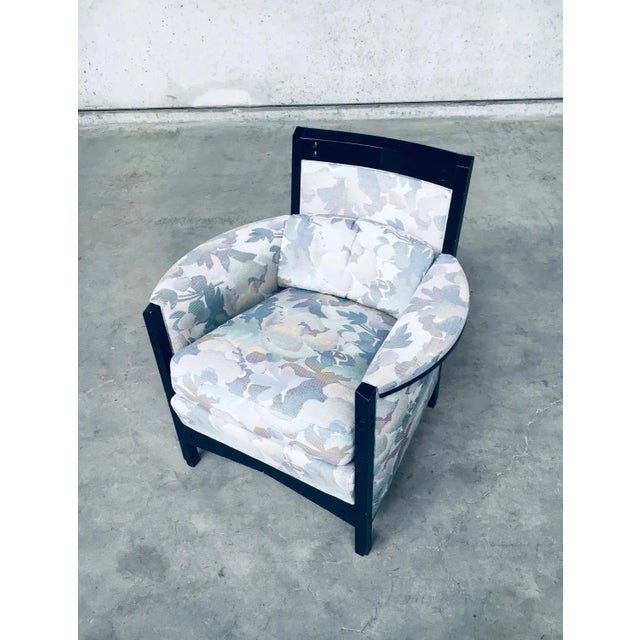 Set of Galaxy Peggy Low Armchairs Set by Umberto Asnago for Giorgetti, Italy, 1990s For Sale - Image 12 of 18