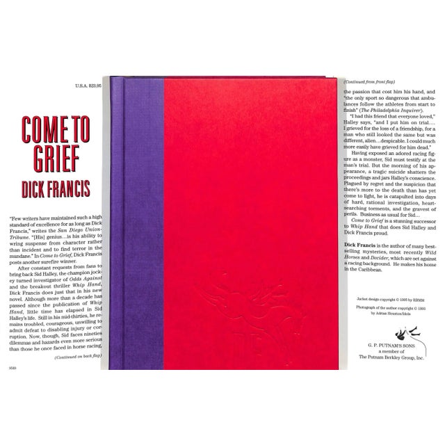 FRANCIS, Dick Inscribed: Paul Mellon Get Well Soon & Very Best Wishes Paul Mellon (June 11, 1907 – February 1, 1999) was...