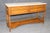 French Louis XVI Style Brass Mounted Marble Top Two Tier Console Table For Sale - Image 3 of 16